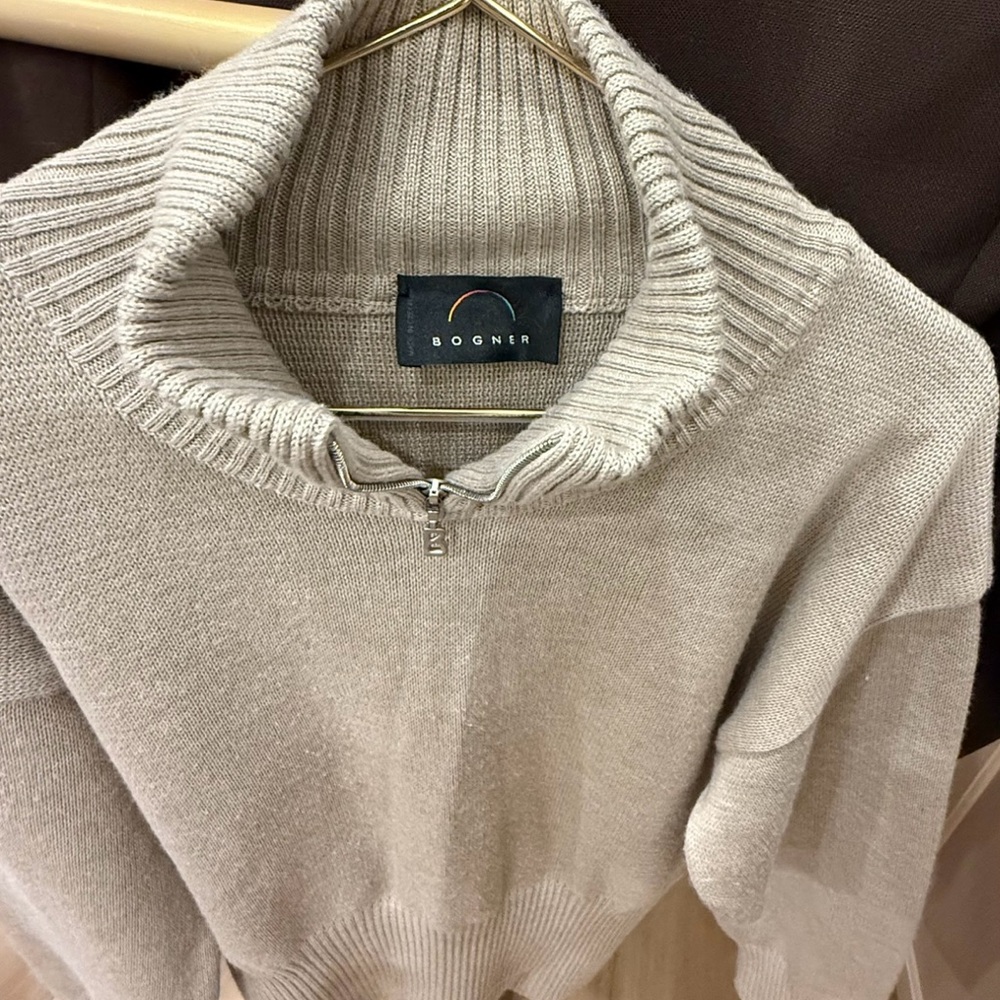 Bogner Gray Wool Blend Sweater Men’s Small